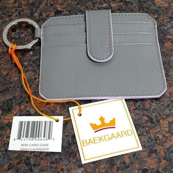 Baekgaard Other - Baekgaard Mini Card Case...NWT